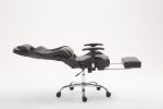 Cadeira Gaming Limit V2 em imitação de pele com apoio para os pés preto - Image 5