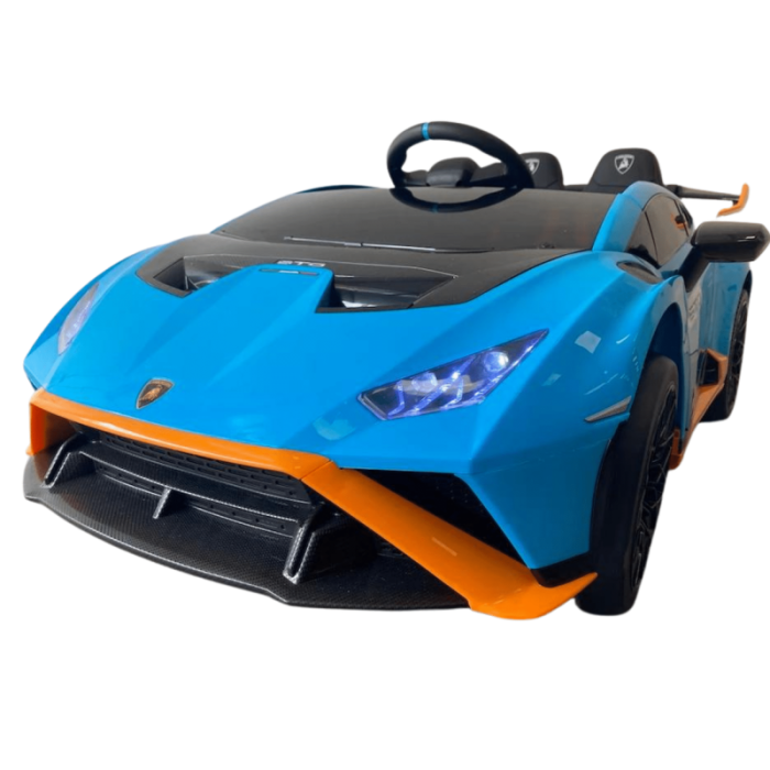 Carro eletrico bateria crianças Lamborghini Huracan STO drift Cinzento 