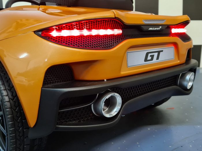 Carro infantil eléctrico 12V McLaren 620 GT com Comando Cobre Polido - Image 8